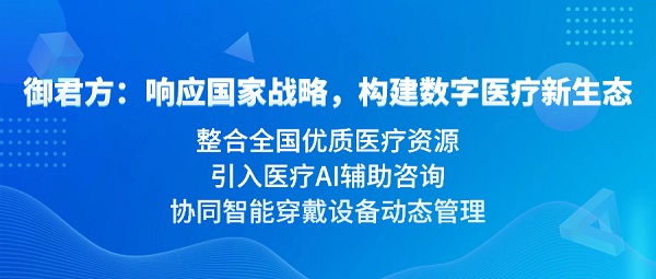 從政策到落地，御君方互聯網醫(yī)院如何以新質生產力如何重塑醫(yī)療生態(tài)？